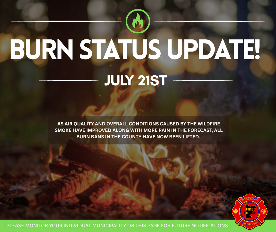 Burn Status Update- July 21st